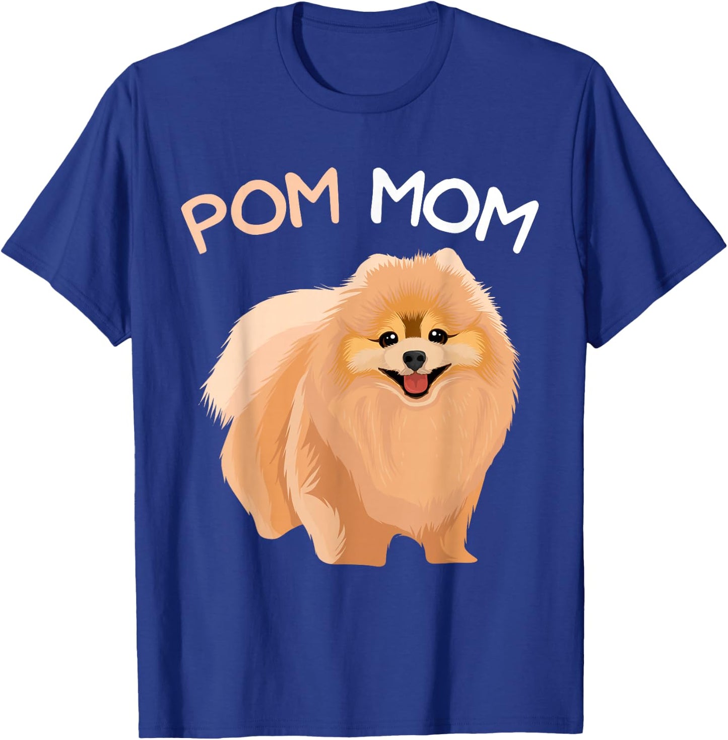 Pomeranian Pom Mom Pomeranian Mama Woman T-Shirt - T-Shirt | Royal