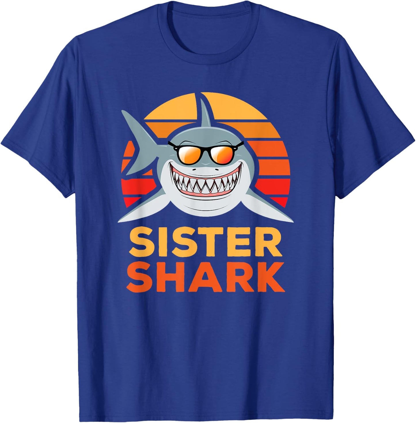 Sister Shark T-Shirt - T-Shirt | Royal