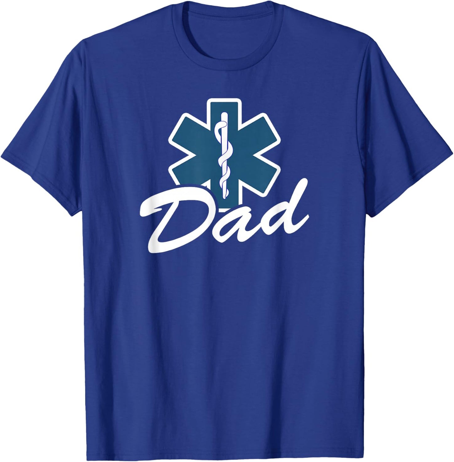 My Son Is An EMT My Daughter Is An EMT Paramedic Dad T-Shirt - T-Shirt | Royal
