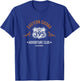 California Highway 395 Eastern Sierra Hiking Adventure Club T-Shirt - T-Shirt | Royal