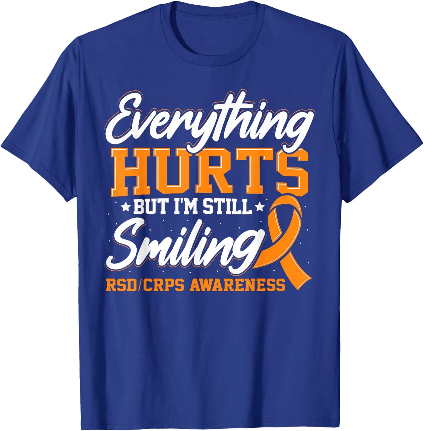 CRPS Complex Regional Pain Syndrome Awareness Novelty T-Shirt - T-Shirt | Royal