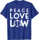 Lawyer Gifts Men Funny Attorney Shirt Law School T-Shirt - T-Shirt | Royal