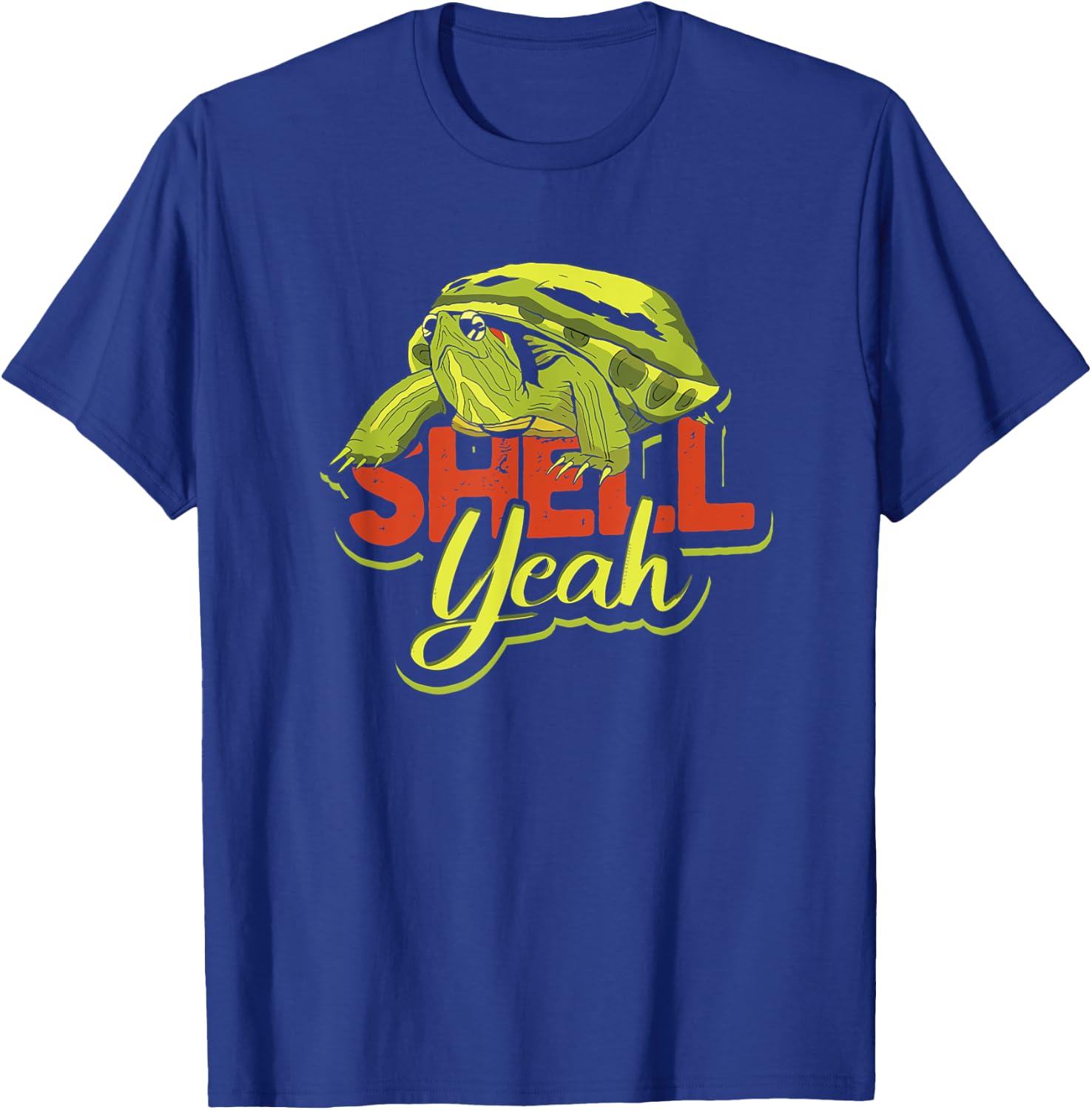 Shell Yeah - Cute Tortoise and Sea Turtle Lover T-Shirt - T-Shirt | Royal