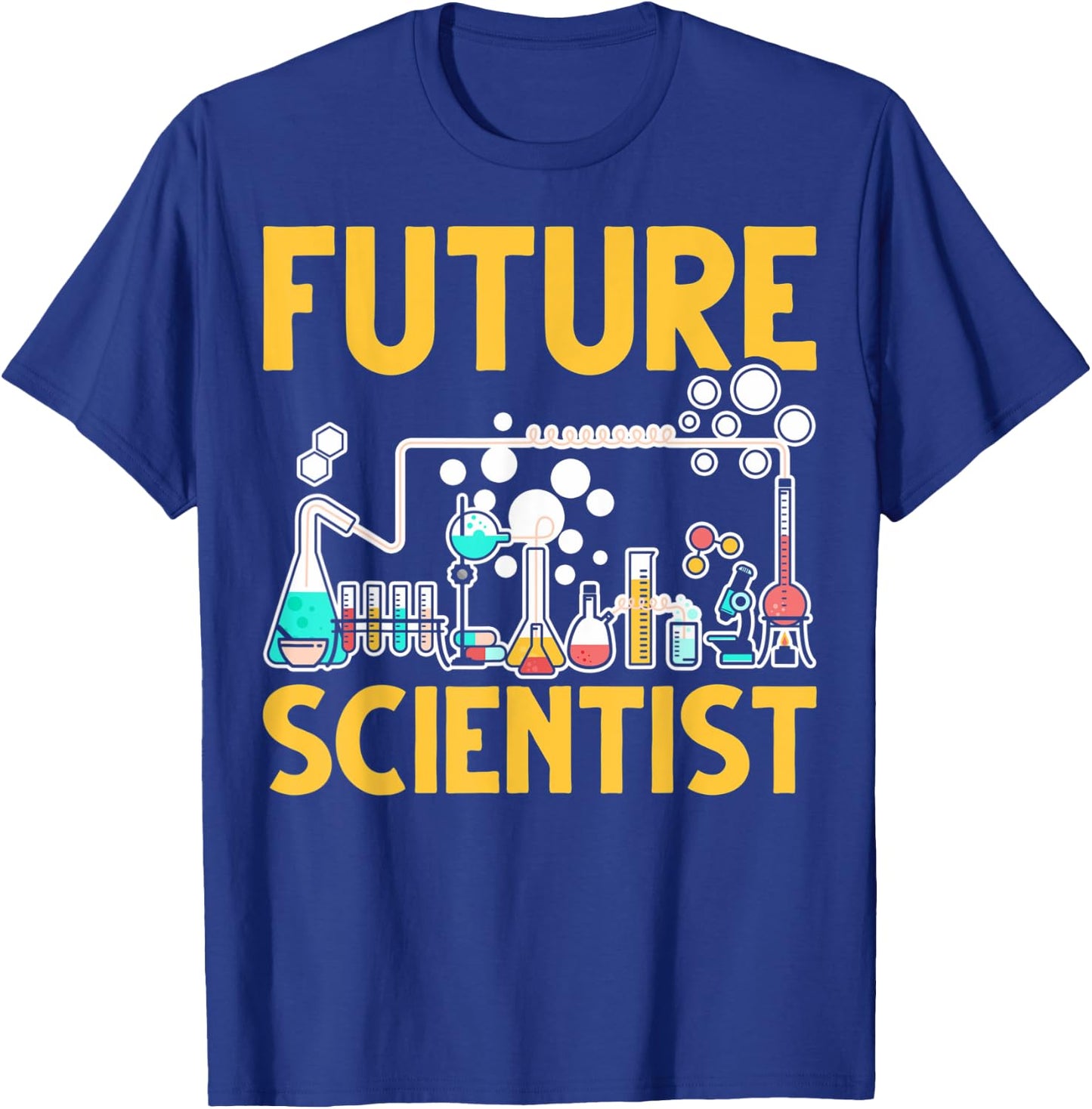 Future Scientist Little Scientists Young Scientists T-Shirt - T-Shirt | Royal