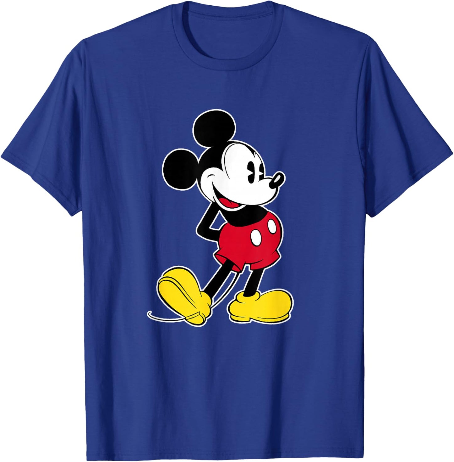 Disney Mickey Mouse Classic Pose T-Shirt - T-Shirt | Royal