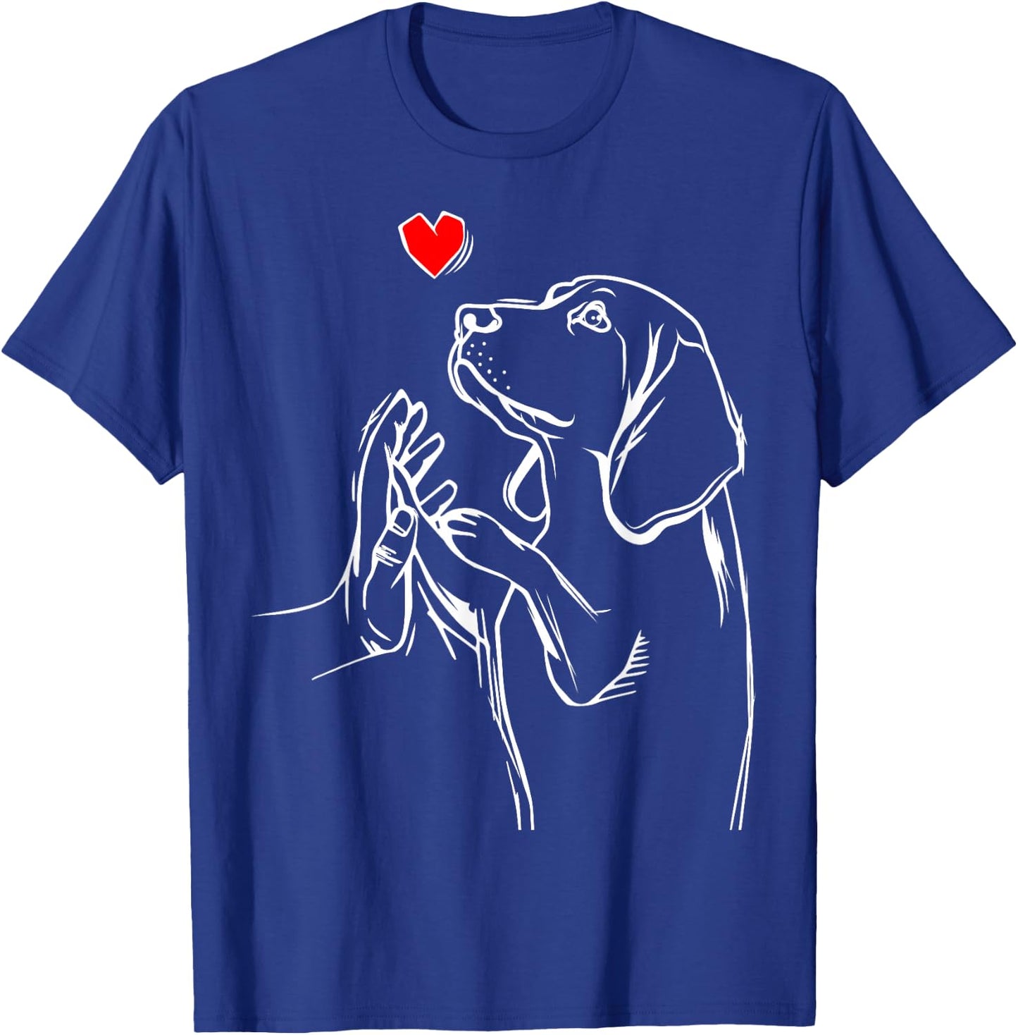 Beagle Love Dog Mom Girls T-Shirt - T-Shirt | Royal