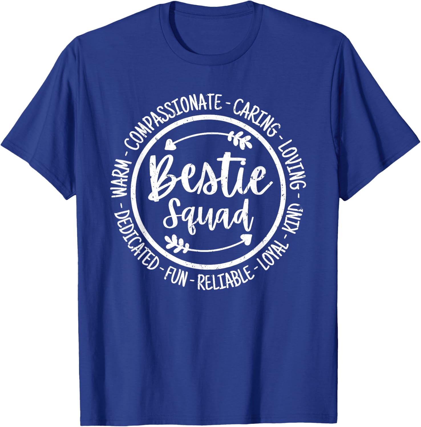 Bestie Squad Besties Life Best Friends Friendship Vintage T-Shirt - T-Shirt | Royal