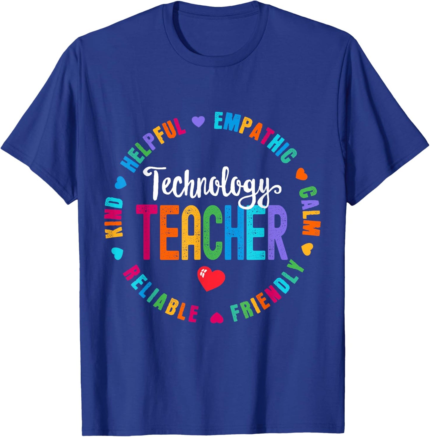 Technology Teacher Tech Computer Teacher STEM STEAM Women Girls Kids T-Shirt - T-Shirt | Royal