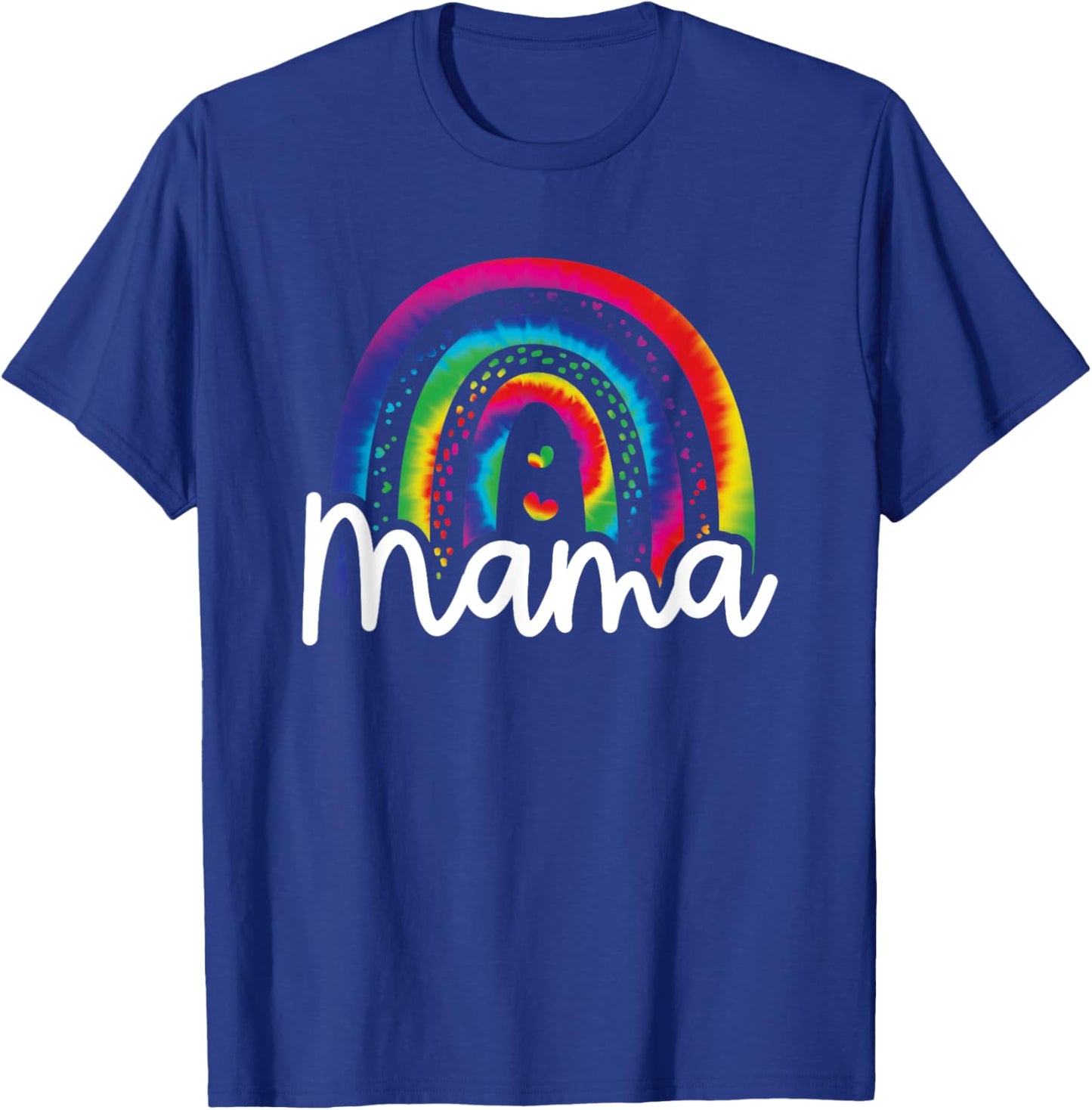Mama Mini Mother Daughter Matching Tie Dye T-Shirt - T-Shirt | Royal