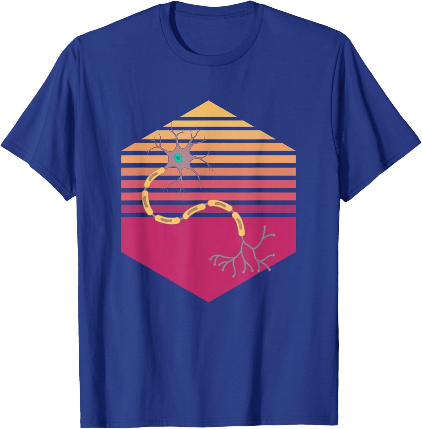 Neuron Vintage Neurologist T-Shirt - T-Shirt | Royal