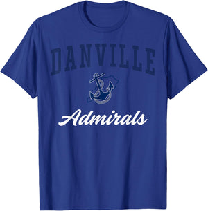 Danville High School Admirals C3 T-Shirt - T-Shirt | Royal
