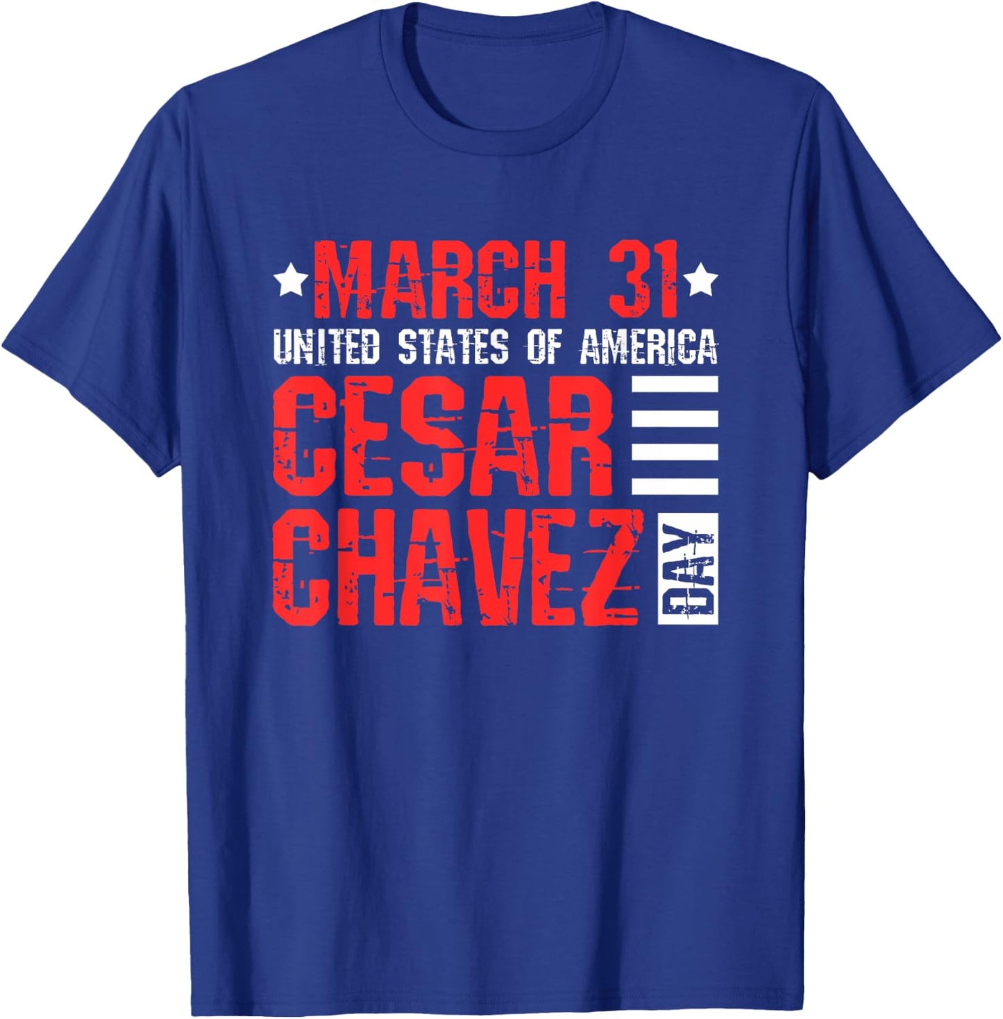 Cesar Chavez Shirt T-Shirt - T-Shirt | Royal
