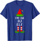 Funny Matching Family I'm The DJ Elf Christmas T-Shirt - T-Shirt | Royal