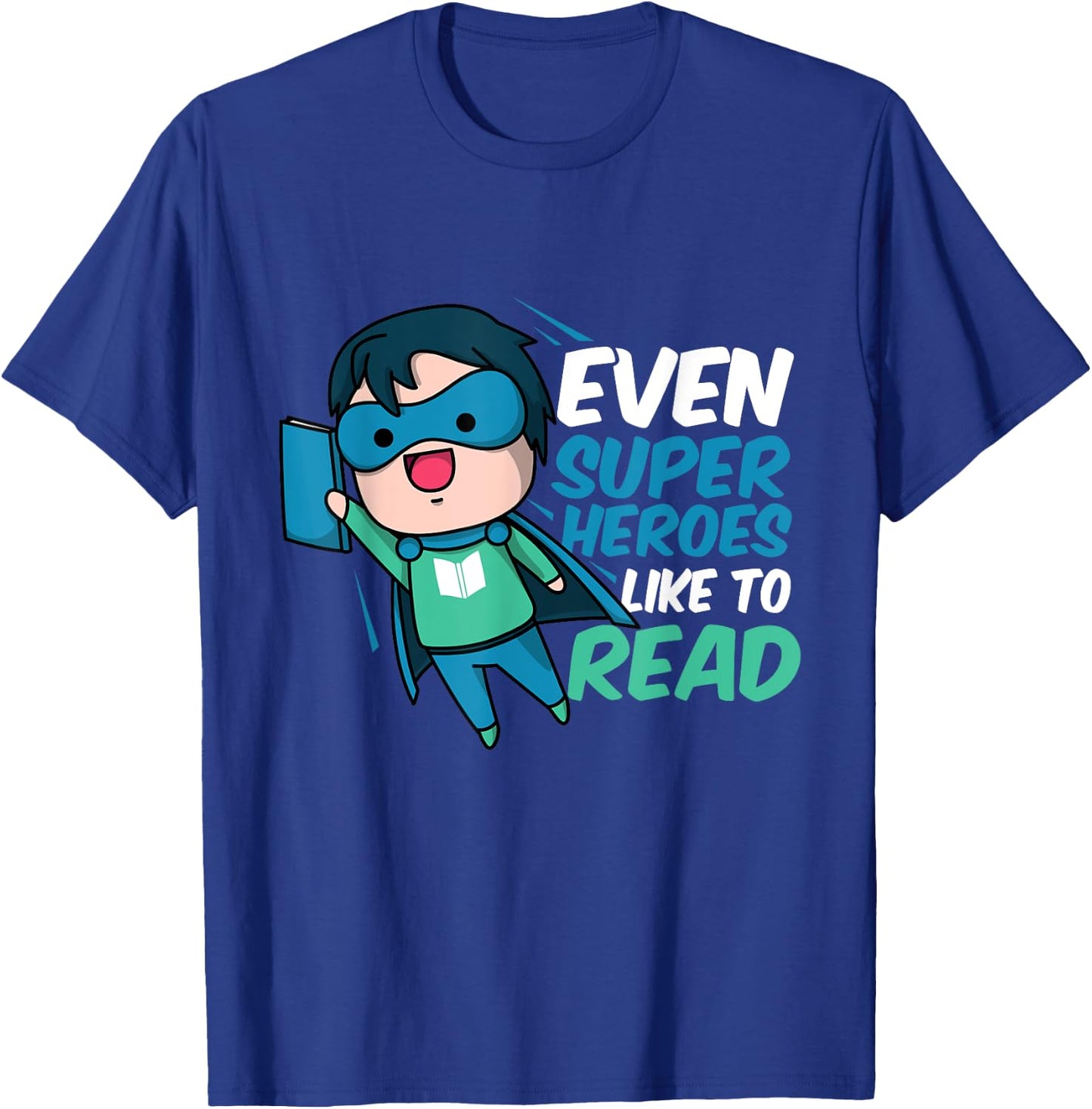 Super Hero Teacher Librarian Superhero T-Shirt - T-Shirt | Royal