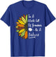 Sunflower Grandma is Babulya for Russian & Ukrainian Babulya T-Shirt - T-Shirt | Royal