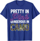 Funny Pink Camo Hunting Graphic Women Deer Buck Hunters T-Shirt - T-Shirt | Royal