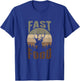 Retro Deer Hunting Shirt Fast Food - Funny Gift Hunters T-Shirt - T-Shirt | Royal
