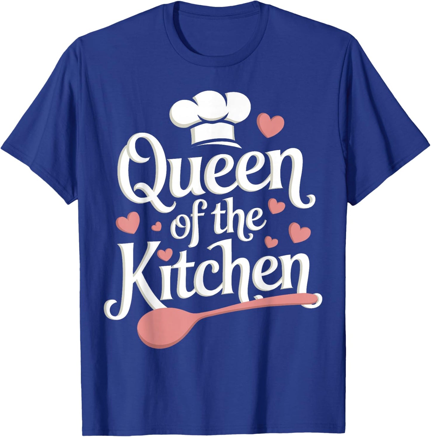 Cooking Queen Of The Kitchen T-Shirt - T-Shirt | Royal