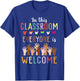 In This Classroom Everyone Is Welcome For Teacher T-Shirt - T-Shirt | Royal