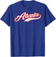 Vintage Atlanta Baseball ATL Gameday T-Shirt - T-Shirt | Royal