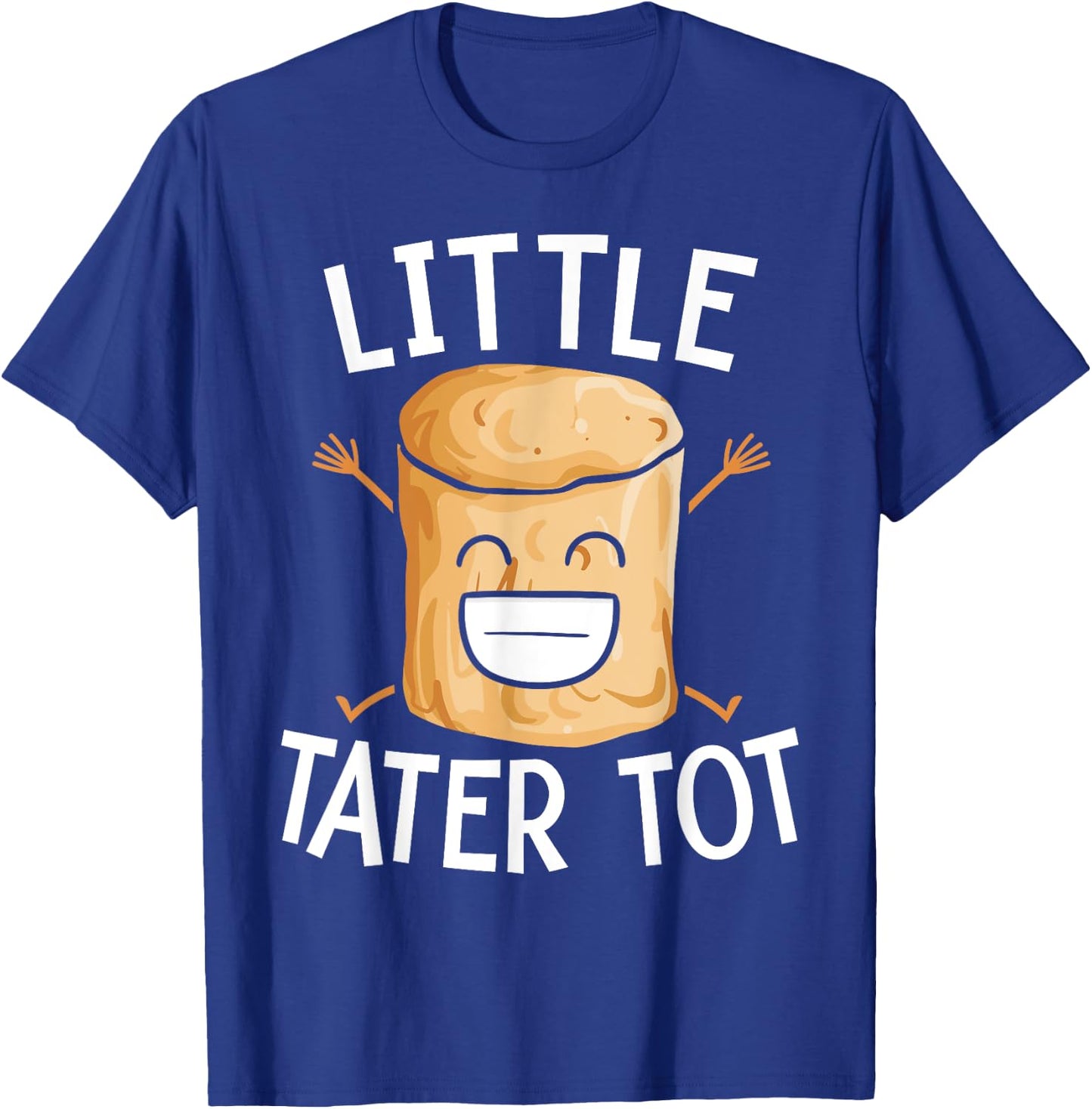 Little Tater Tot Potato Eater Vegan Spud Life Vegetarian T-Shirt - T-Shirt | Royal