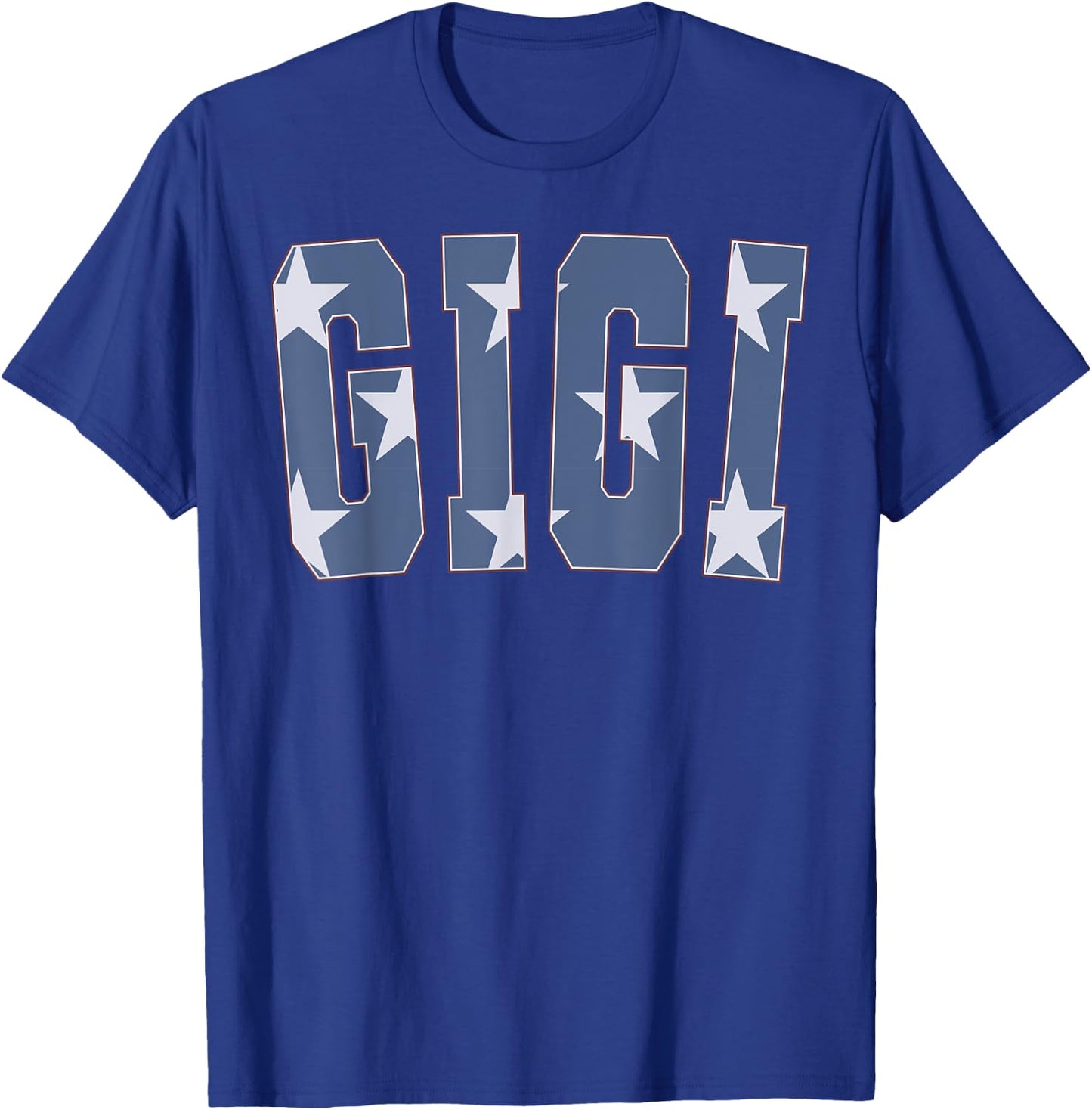 American Flag Gigi Matching Family 4th of July T-Shirt - T-Shirt | Royal