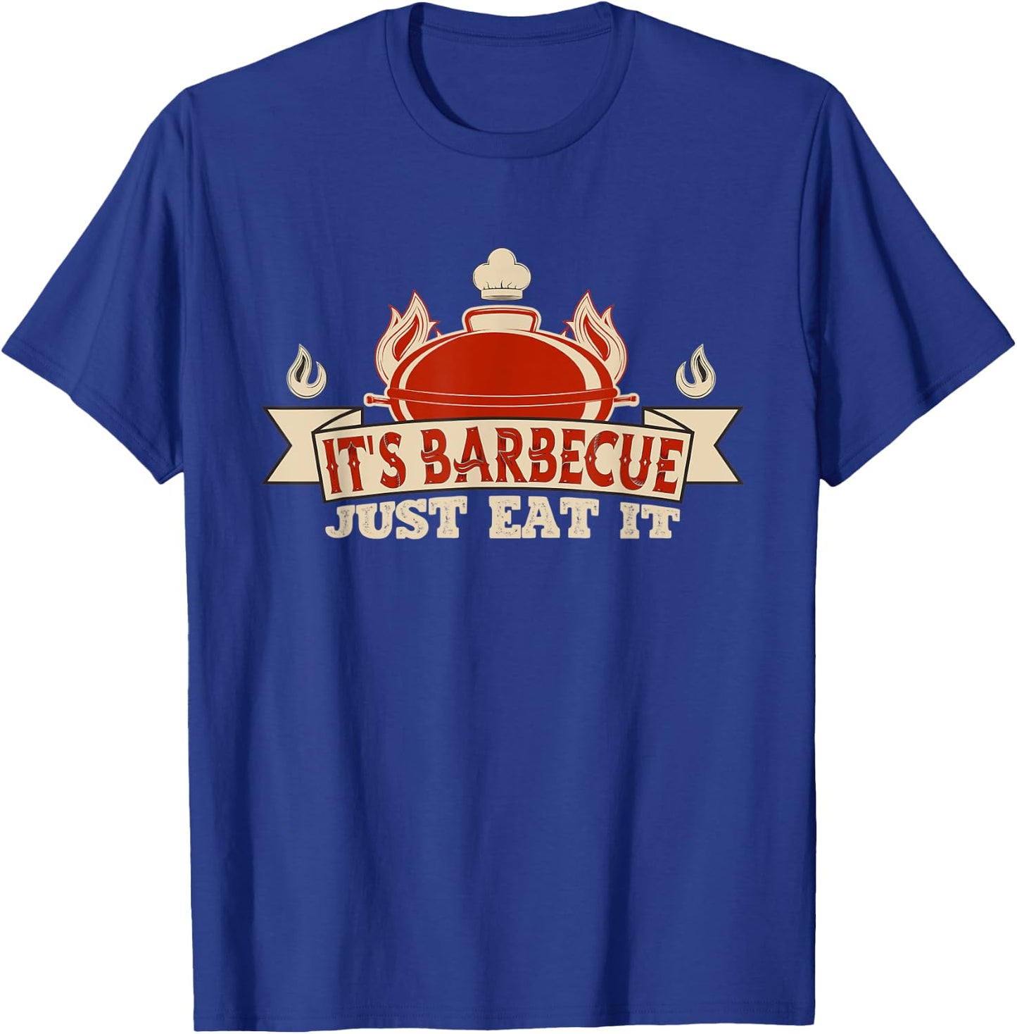 It's Barbecue Just Eat It Funny BBQ Timer Grill Lover Master T-Shirt - T-Shirt | Royal