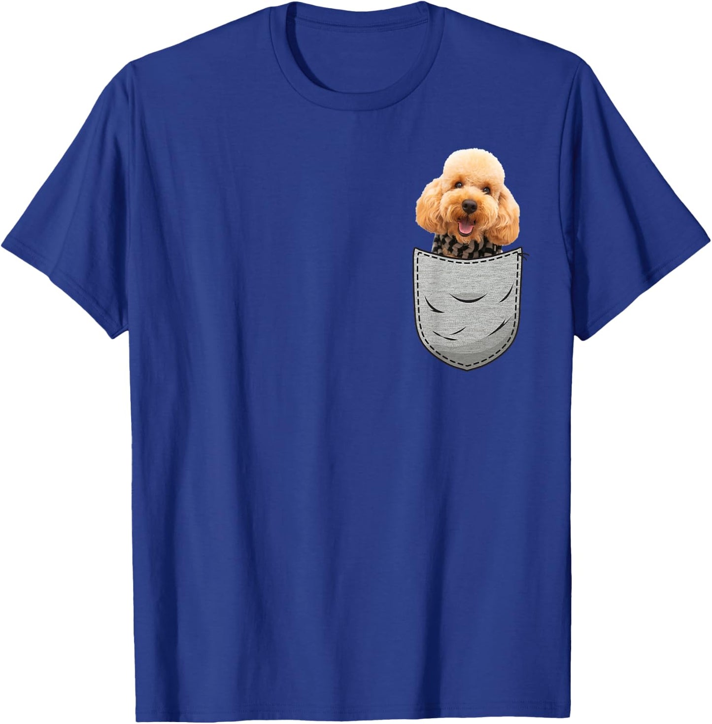 Cute Poodle Poodle Dog Caniche Dog Lover and T-Shirt - T-Shirt | Royal