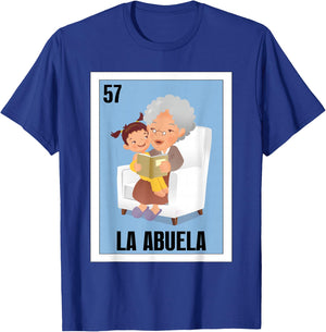 Funny Mexican Grandma Design - La Abuela T-Shirt - T-Shirt | Royal