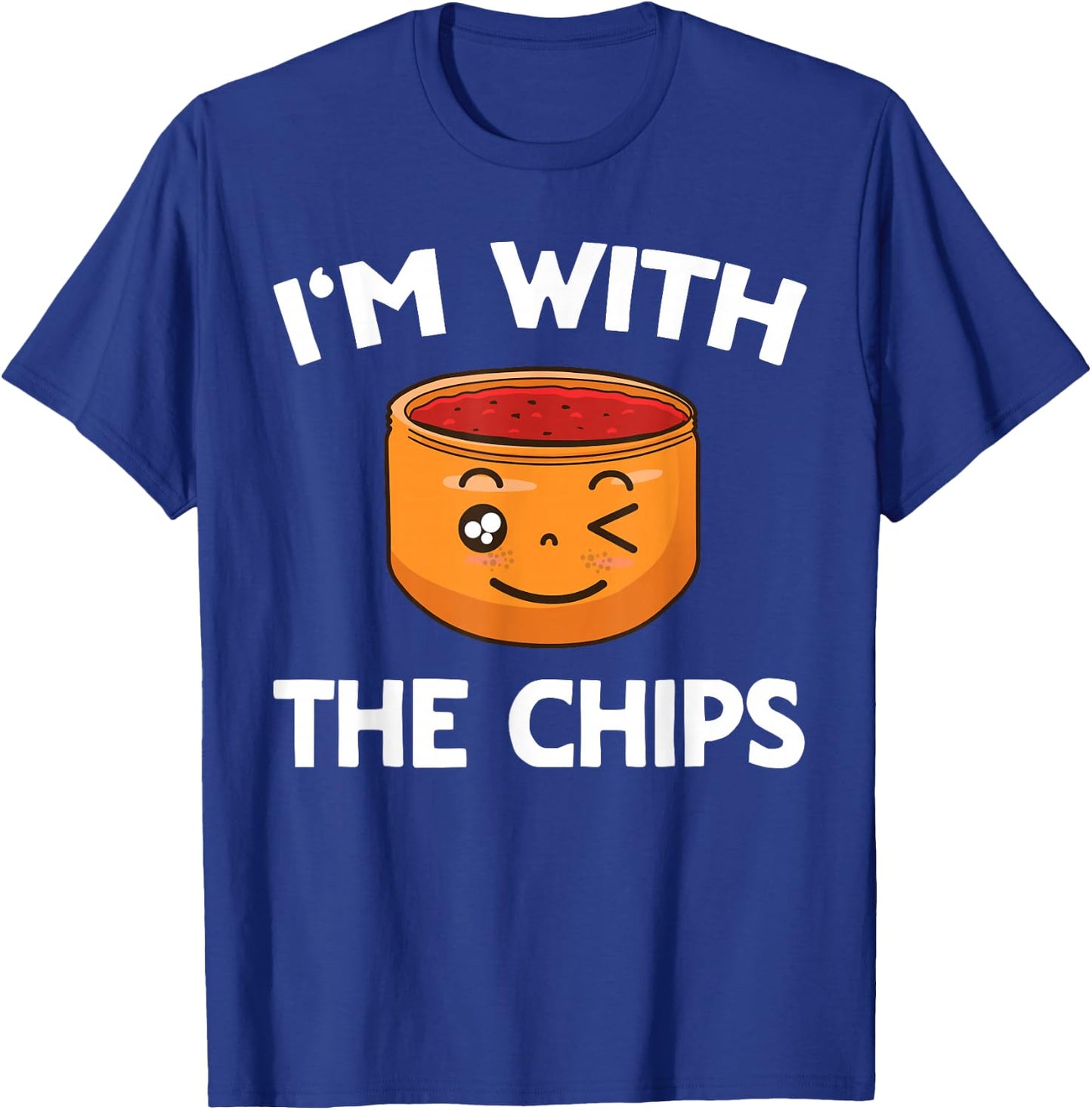 Chips & Salsa Matching His & Hers Couples T-Shirt - T-Shirt | Royal