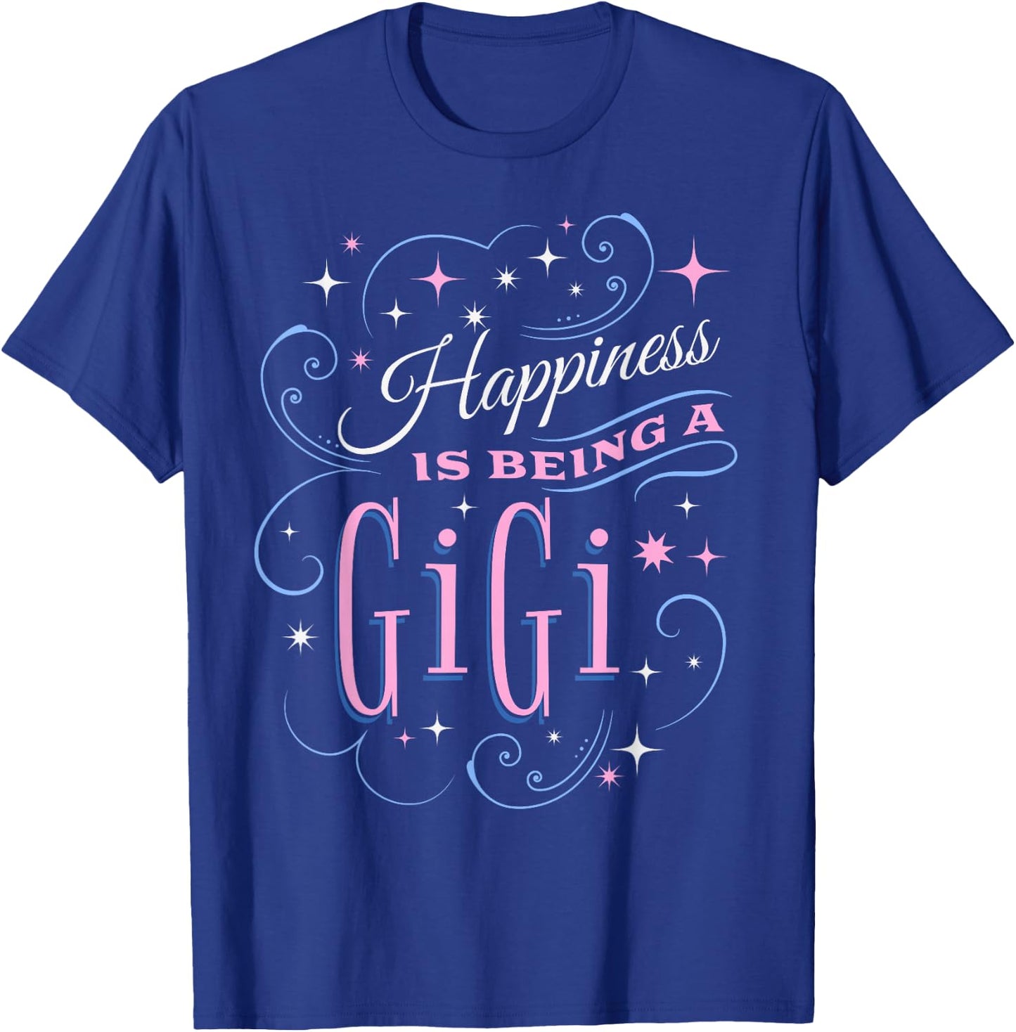 Happiness Is Being A Gigi Cute Grandma Mother's Day Women's T-Shirt - T-Shirt | Royal