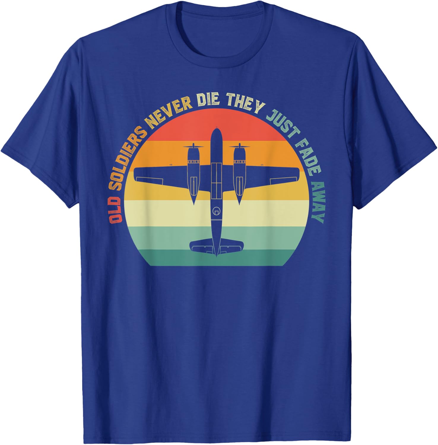 Douglas A-26 Invader World War 2 Bomber Airplane Aviation T-Shirt - T-Shirt | Royal