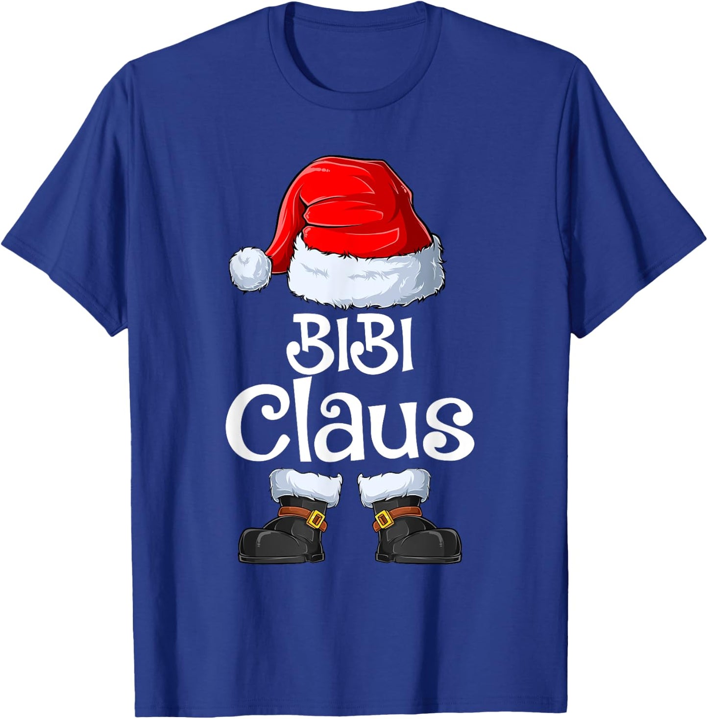 BIBI Claus Family Matching BIBI Claus Pajama T-Shirt - T-Shirt | Royal