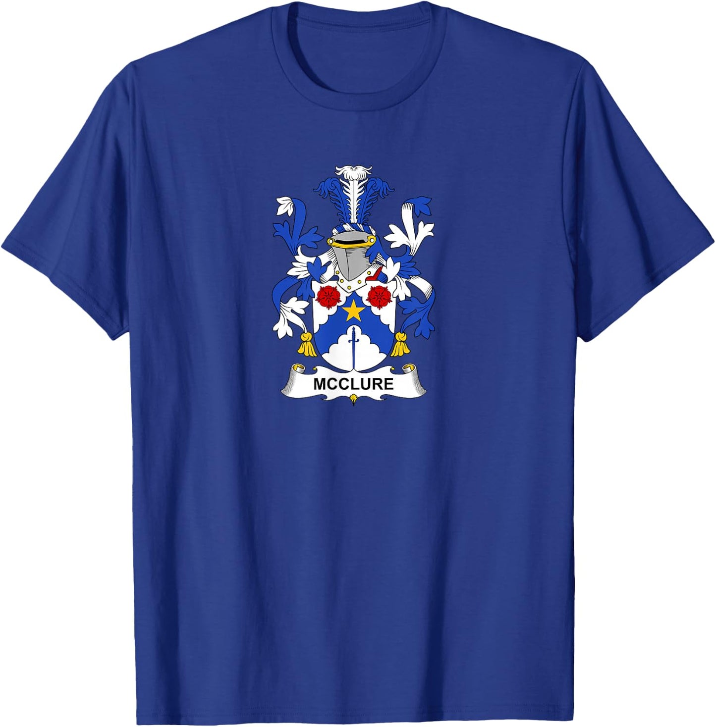 McClure Coat of Arms - Family Crest Shirt T-Shirt - T-Shirt | Royal