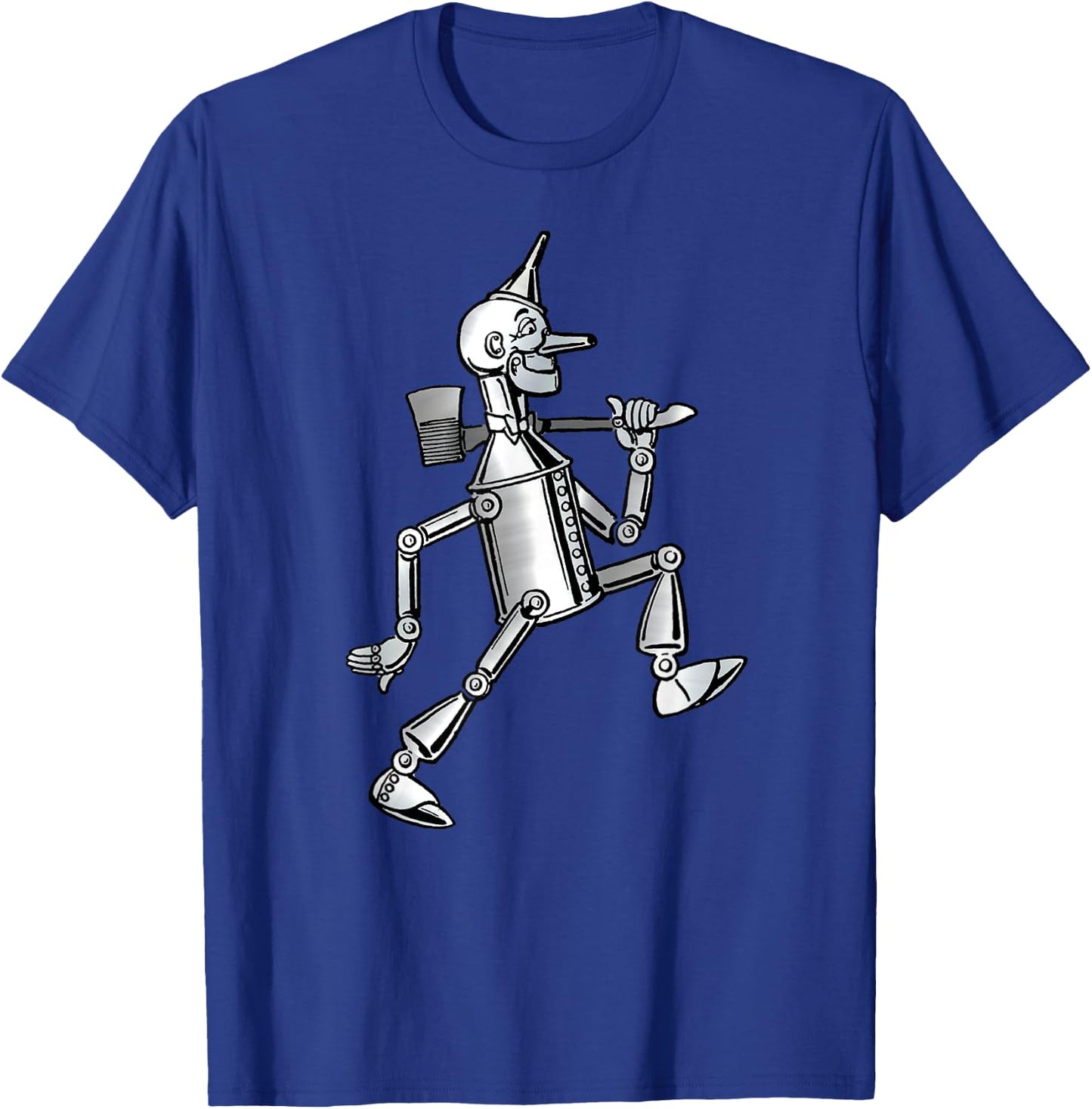 Tin Man Shirt - The Wizard Of OZ -Vintage Tin Man T-Shirt - T-Shirt | Royal