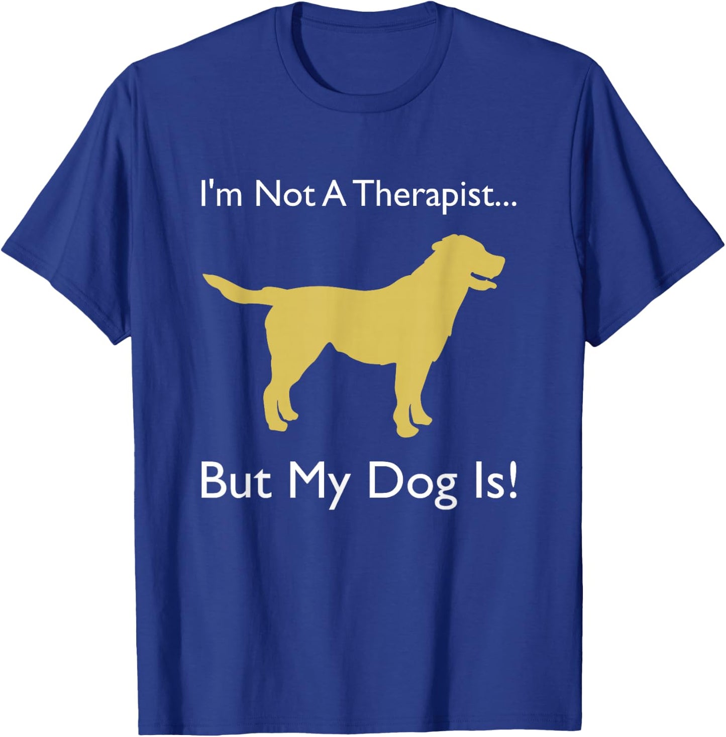 Therapy Dog | Dog Therapist | Canine Volunteer T-Shirt - T-Shirt | Royal