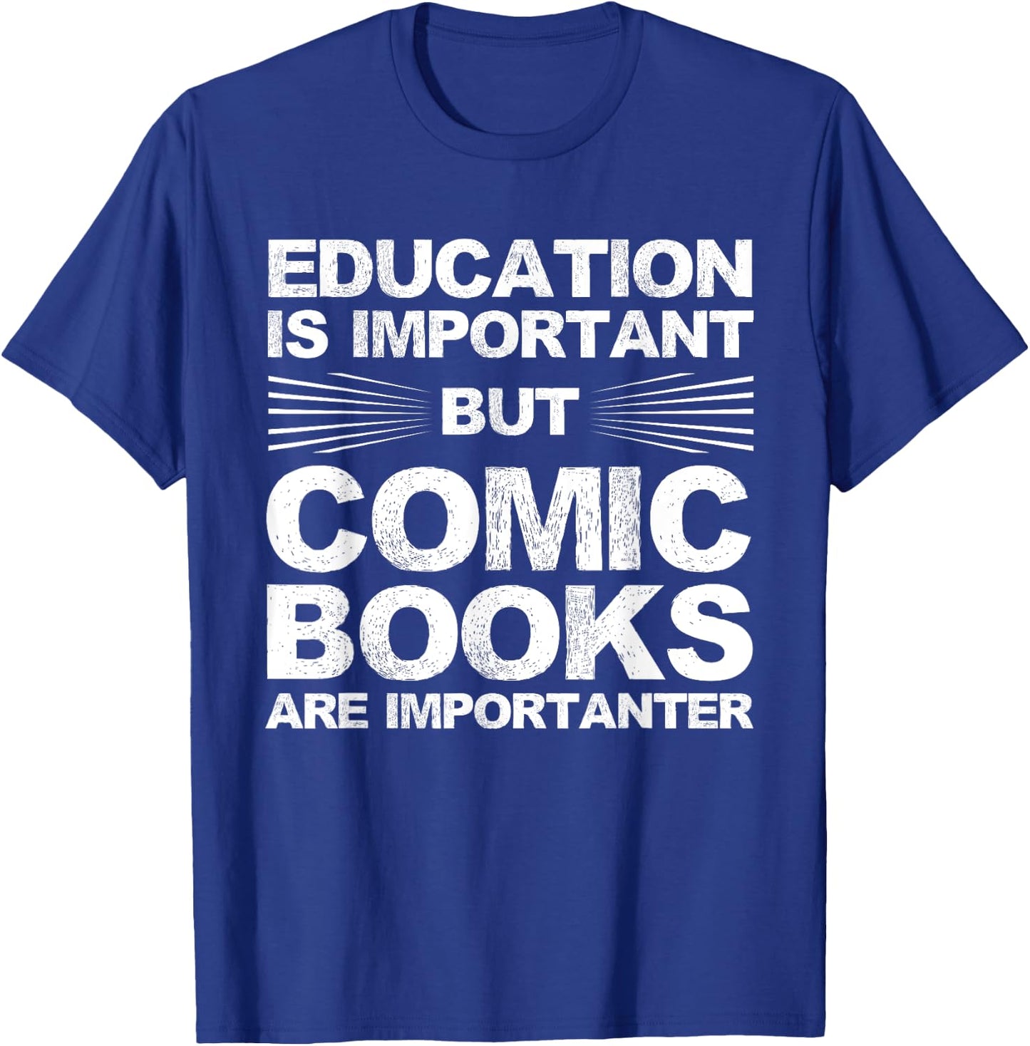Cool Comic Book Art Women Comic Book Cartoon Lovers T-Shirt - T-Shirt | Royal