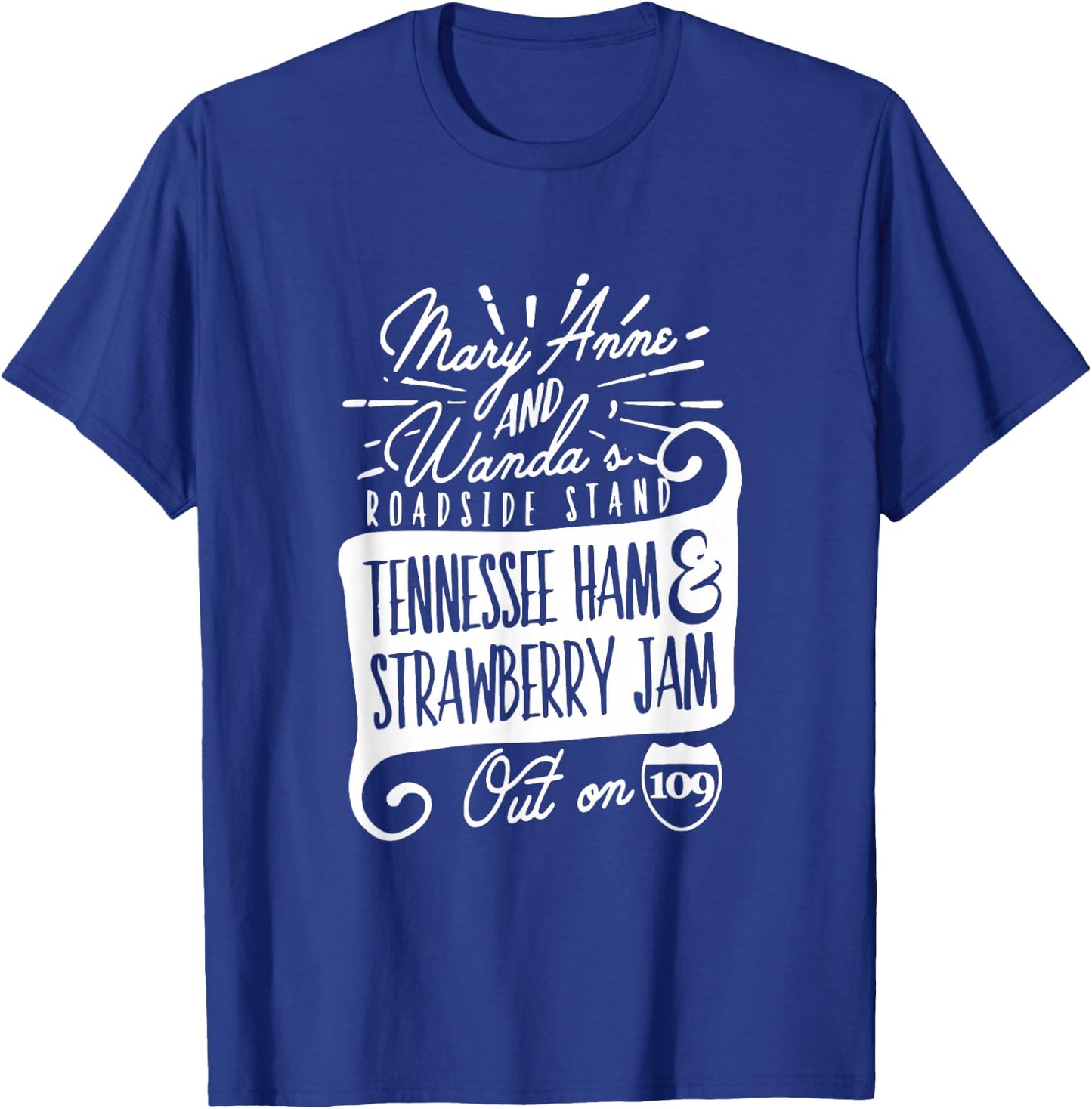90's Country Mary Anne and Wanda Road Side Stand Earl T-Shirt - T-Shirt | Royal