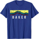 Mount Baker Stylistic Profile T-Shirt - T-Shirt | Royal