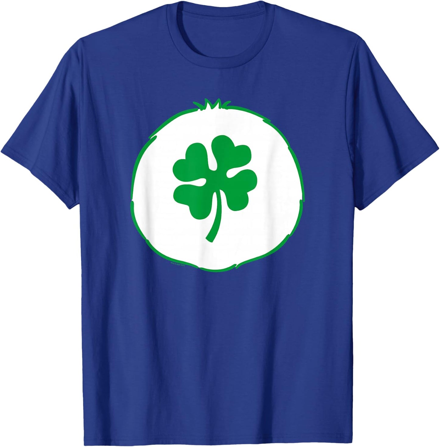 Care Bears Halloween Good Luck Bear Shamrock Belly Costume T-Shirt - T-Shirt | Royal