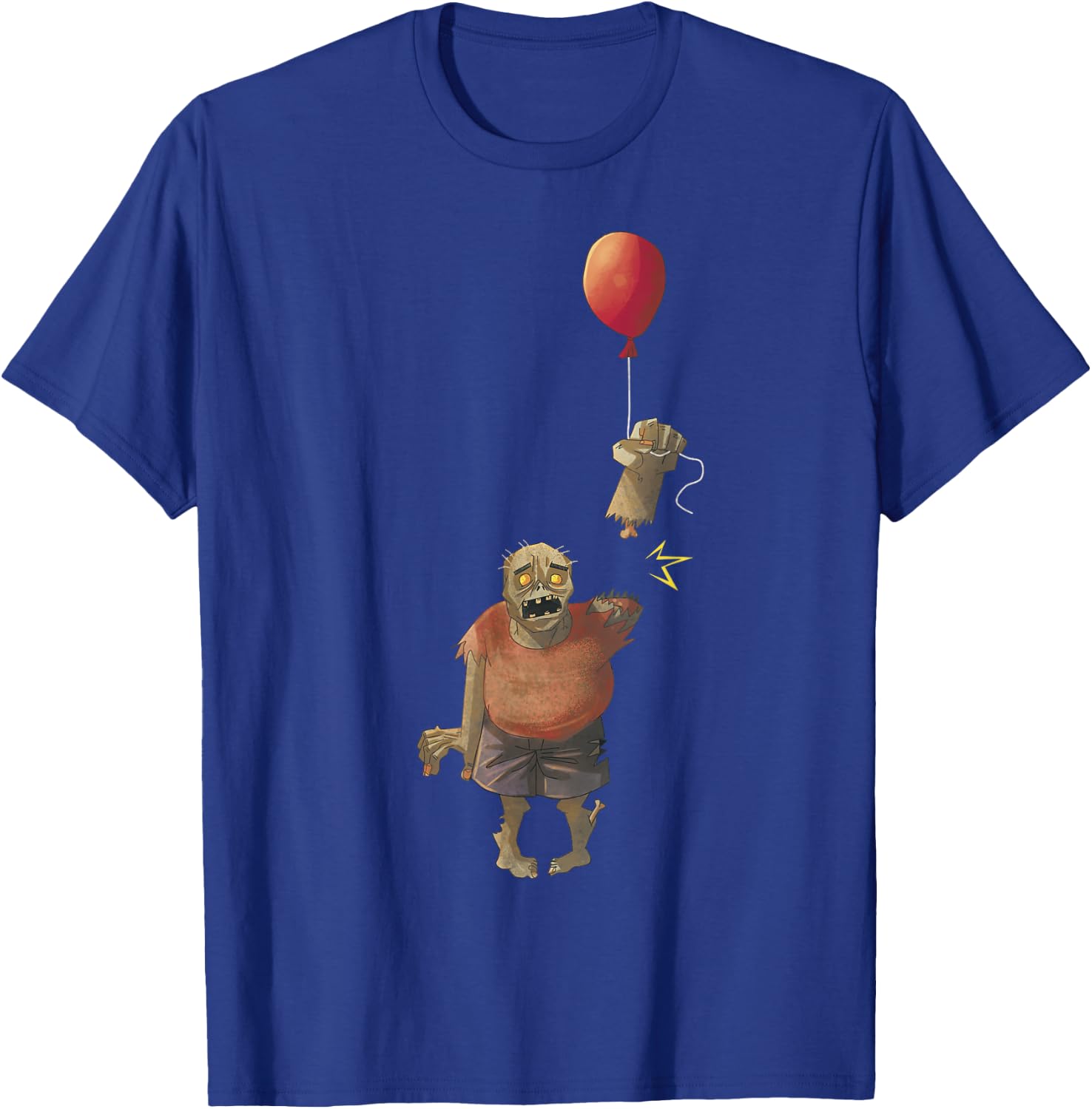 Zombie Birthday Party Shirt Funny Balloon Halloween Costume T-Shirt - T-Shirt | Royal