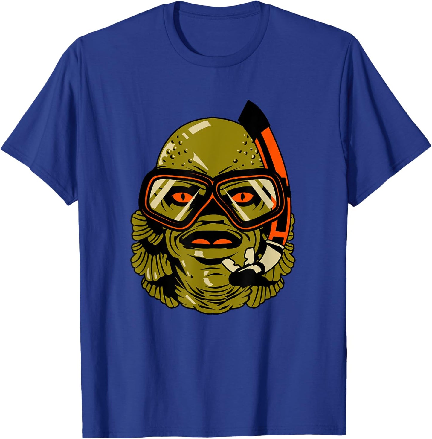 Cute But Creepy Funny Shirt – Black Lagoon - Creature T-Shirt - T-Shirt | Royal