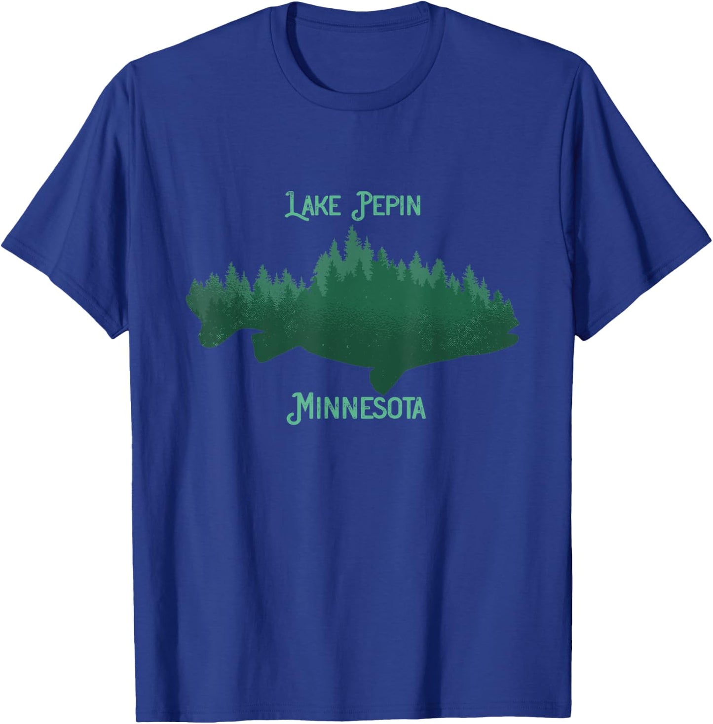 Lake Pepin Minnesota Souvenir T-Shirt - T-Shirt | Royal
