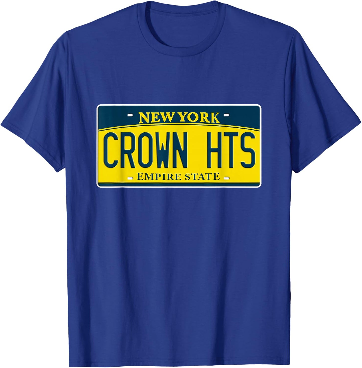 Crown Heights Brooklyn NY New York Neighborhood T-Shirt - T-Shirt | Royal