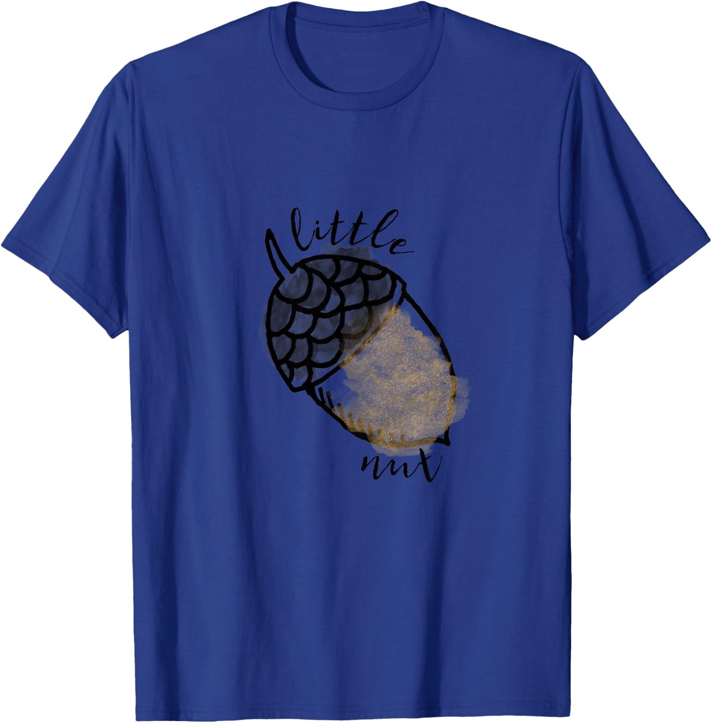 Kids Autumn Shirt, Kids Acorn Shirt, Thanksgiving T-Shirt - T-Shirt | Royal