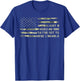 Just a Regular Dad Trying Not To Raise Liberals Camouflage T-Shirt - T-Shirt | Royal