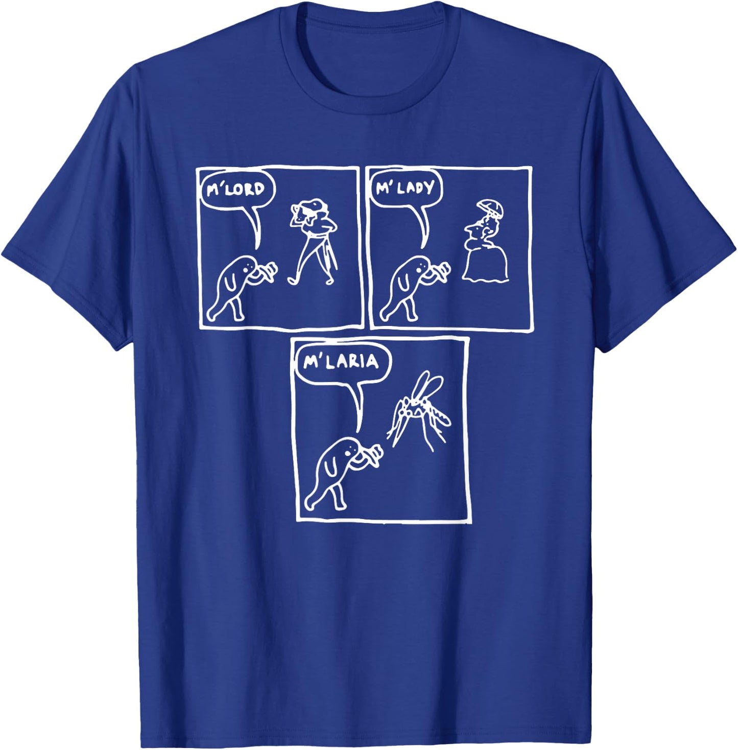 Internet Meme Mosquito Malaria Scientist Funny Bug T-Shirt - T-Shirt | Royal