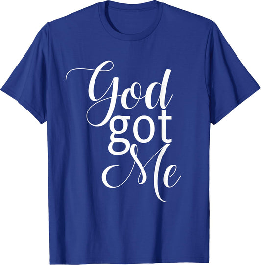 Afrocentric Women, African American, God Gifts, God Got Me T-Shirt - T-Shirt | Royal