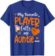 My Favorite Basketball Player Calls Me Auntie T-Shirt - T-Shirt | Royal