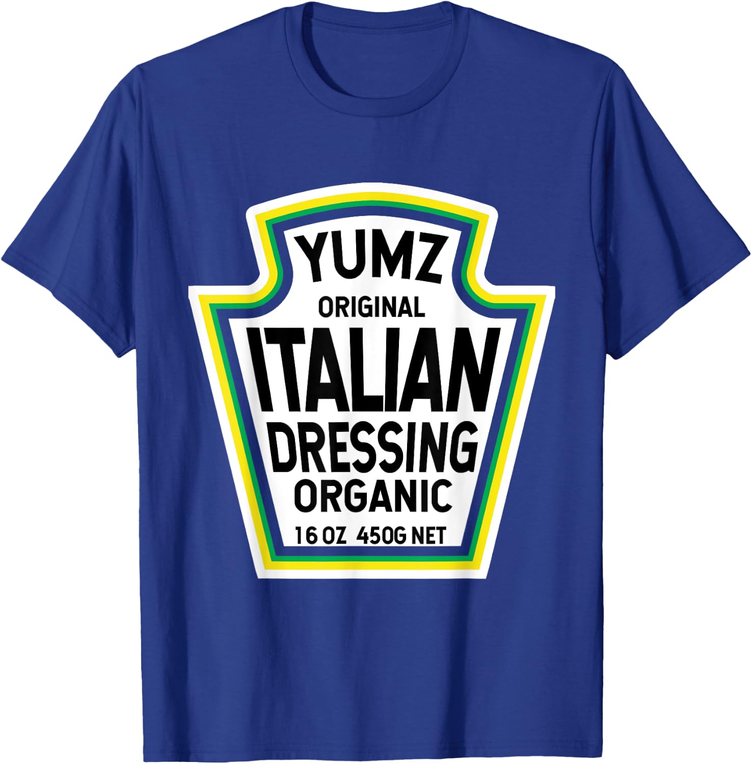 Italian Dressing Salad Easy Halloween Costume Matching T-Shirt - T-Shirt | Royal